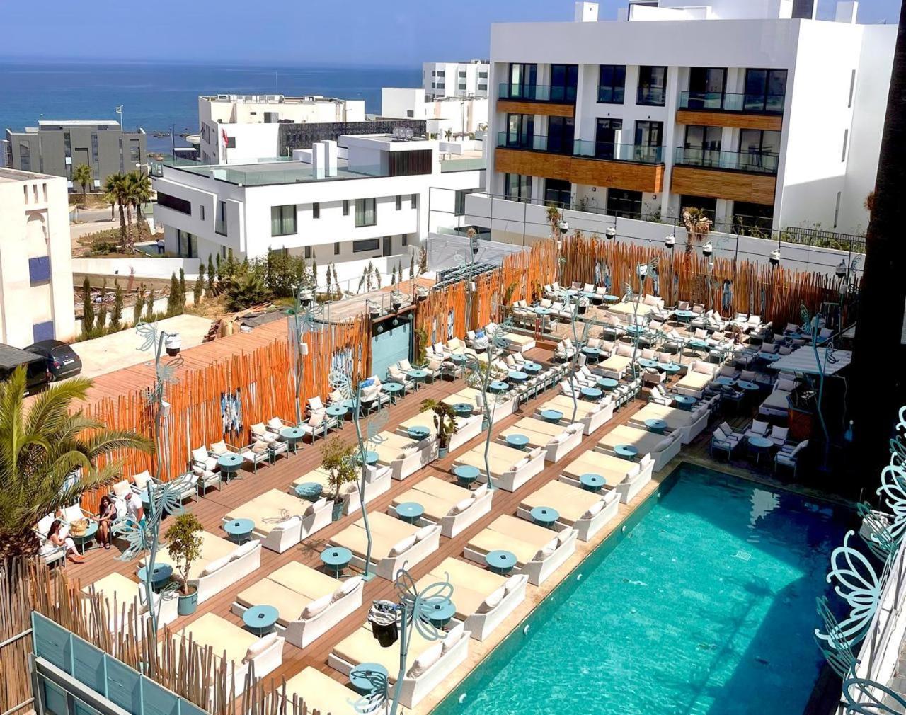 Mandarin Palace Hotel&Spa Tanger Exteriér fotografie The hotel's pool